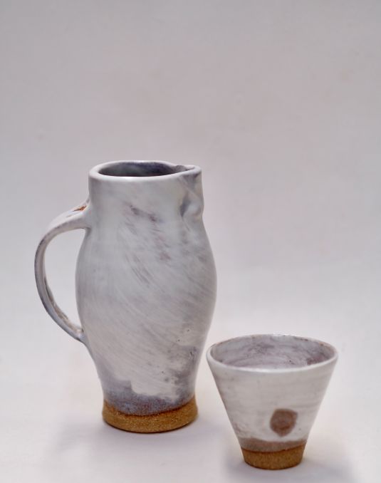 Two ceramic vessels