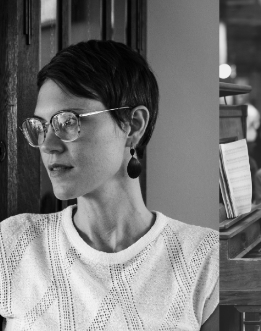 Black and white images of the 2024 Ian Potter Creative Fellows.